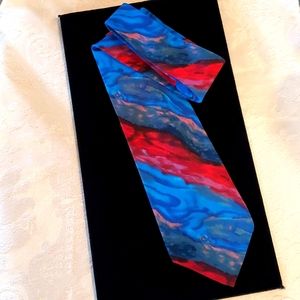 COPY - Jerry Garcia Abstract Tie 100% silk Riptide Collection 5  Made in the USA